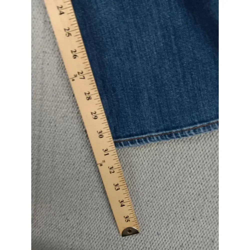 Lucky Brand 361 Vintage Straight Jeans Mens 33X31 Blue Whiskered Casual Street - Picture 13 of 14